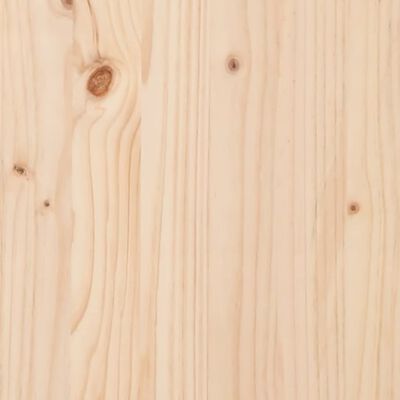 vidaXL Stojan na dřevo 33,5 x 30 x 110 cm masivní borovice
