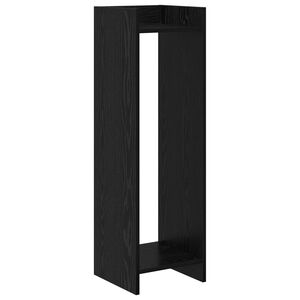 vidaXL Stojan na rostliny Čern&yacute; dub 30 x 30 x 100 cm Kompozitn&iacute; dřevo