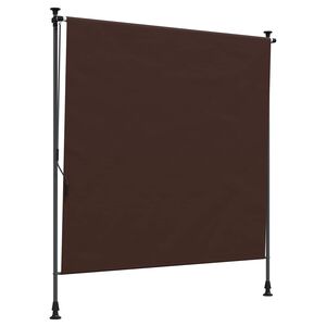 vidaXL Venkovn&iacute; Roleta Hněd&aacute; 200 x 270 cm