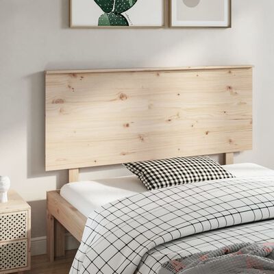 vidaXL Čelo postele 144 x 6 x 82,5 cm masivní borovice