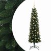 vidaXL &Scaron;t&iacute;hl&yacute; uměl&yacute; v&aacute;nočn&iacute; stromek s v&aacute;nočn&iacute;mi koulemi 120 cm 150 LED