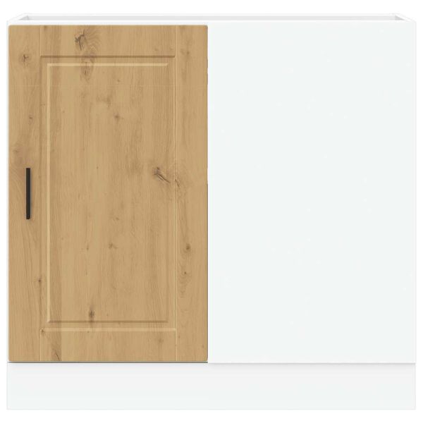 vidaXL Kuchyňská spodní skříňka "Porto" dub artisan kompozitní dřevo