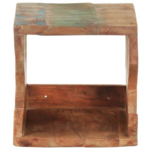 vidaXL Nástěnný držák na kolo 35x25x25 cm masivní recyklované dřevo