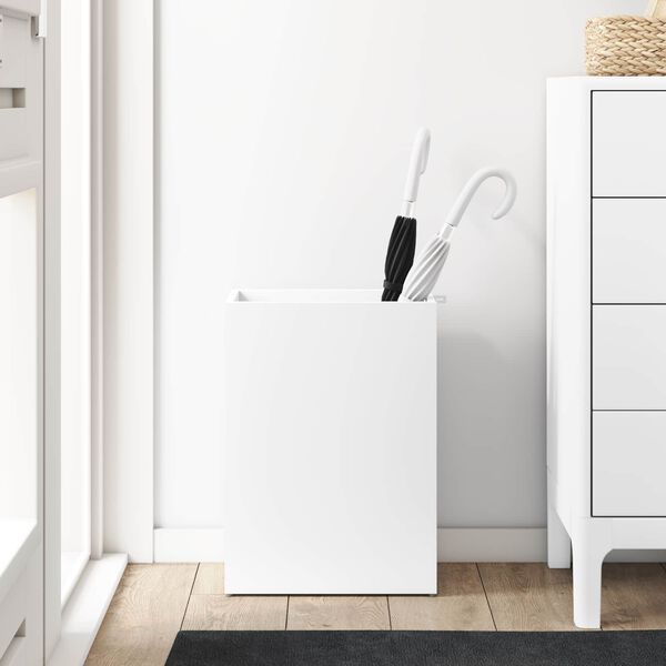 vidaXL Stojan na slunečn&iacute;ky B&iacute;l&aacute; 40 x 20 x 55,5 cm kompozitn&iacute; dřevo