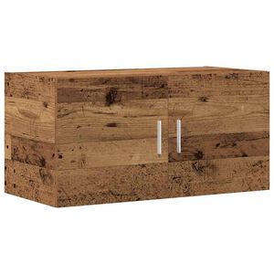 vidaXL N&aacute;stěnn&aacute; skř&iacute;ňka old wood 80 x 39 x 40 cm kompozitn&iacute; dřevo
