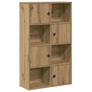 vidaXL Knihovna dub artisan 60x24x101,5 cm kompozitn&iacute; dřevo
