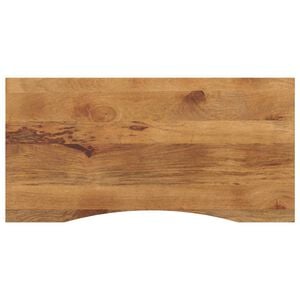 vidaXL Stoln&iacute; deska s v&yacute;řezem 120x60x2,5 cm masivn&iacute; hrub&yacute; mangovn&iacute;k