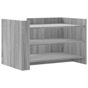 vidaXL Konferenčn&iacute; stolek &scaron;ed&yacute; sonoma 80 x 50 x 50 cm kompozitn&iacute; dřevo