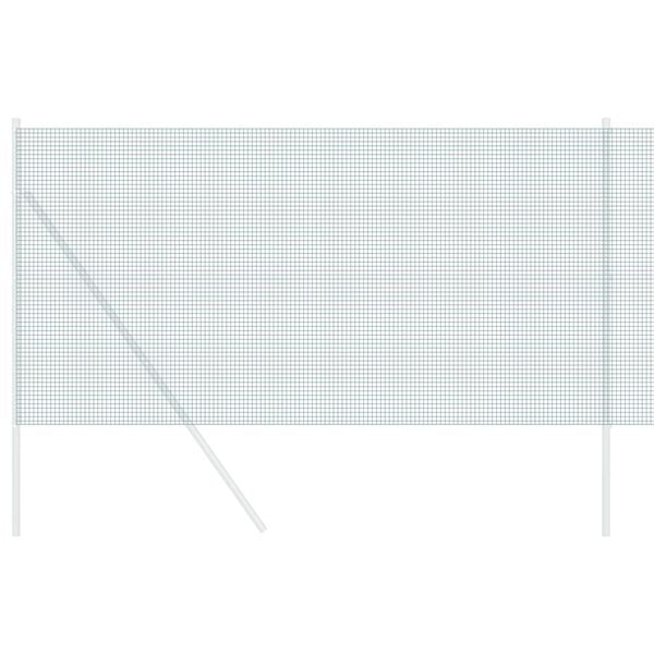 vidaXL Svařovan&yacute; dr&aacute;těn&yacute; plot Zelen&aacute; 1.4 x 10 m