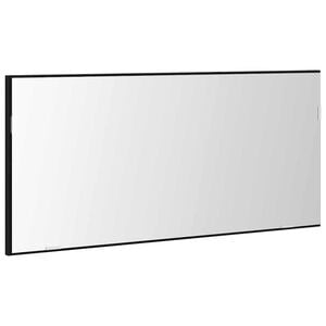 vidaXL Zrcadlo Čern&yacute; dub 80 x 37 cm Sklo a inžen&yacute;rsk&eacute; dřevo
