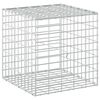 vidaXL Gabion s dr&aacute;tem 5 mm a s&iacute;ťkou 5x10 cm 50x50x50 cm