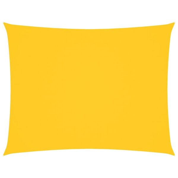 vidaXL St&iacute;n&iacute;c&iacute; plachta oxfordsk&aacute; l&aacute;tka obd&eacute;ln&iacute;kov&aacute; 3 x 4,5 m žlut&aacute;