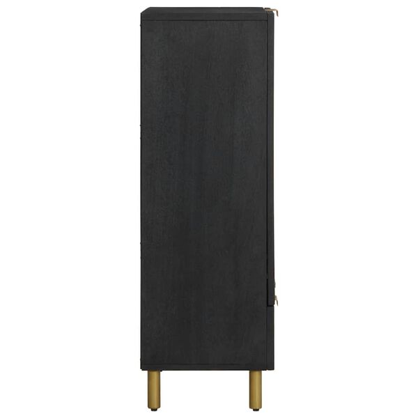 vidaXL Skř&iacute;ň čern&aacute; 60 x 33 x 100 cm kompozitn&iacute; dřevo