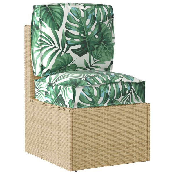 vidaXL Sada pol&scaron;t&aacute;řů na paletu 2 pcs Zelen&yacute; Listov&yacute; Vzor Oxford l&aacute;tka