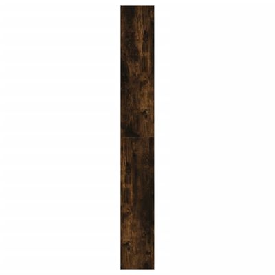 vidaXL Botník kouřový dub 60 x 21 x 163,5 cm kompozitní dřevo