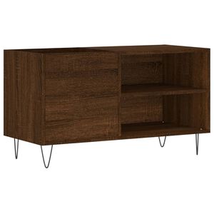 vidaXL Skř&iacute;ňka na LP desky hněd&yacute; dub 85 x 38 x 48 cm kompozitn&iacute; dřevo