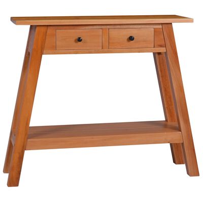vidaXL Konzolový stolek 90 x 30 x 75 cm masivní mahagonové dřevo