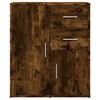 vidaXL Př&iacute;born&iacute;ky 2 ks kouřov&yacute; dub 60 x 31 x 70 cm kompozitn&iacute; dřevo