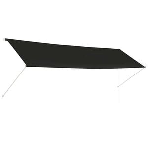 vidaXL Zatahovac&iacute; mark&yacute;za antracitov&aacute; 400 x 150 cm