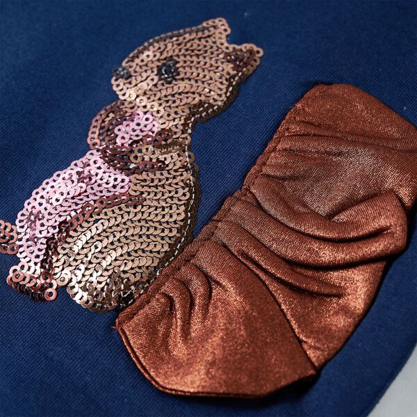 Dětská mikina námořnicky modrá 128