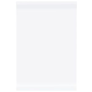 vidaXL Samolepka na n&aacute;bytek, matn&aacute; b&iacute;l&aacute;, 90 x 500 cm, PVC