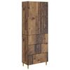 vidaXL Sada skř&iacute;něk 2 pcs 66 x 34,5 x 90 cm Kompozitn&iacute; dřevo