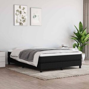 vidaXL Ta&scaron;tičkov&aacute; matrace středn&iacute; tvrdost čern&aacute; 140 x 190 x 20 cm textil