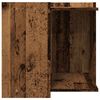 vidaXL Skř&iacute;ňka na kočič&iacute; z&aacute;chod old wood 53x53x51 cm kompozitn&iacute; dřevo