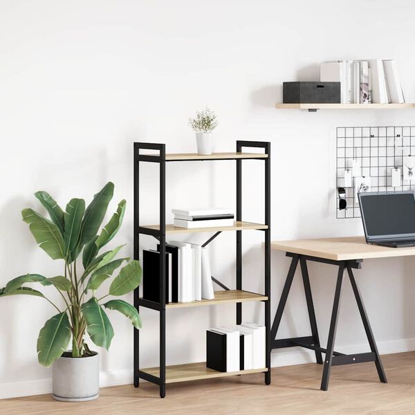 vidaXL Knihovna Sonoma dub 40 x 30 x 85 cm kompozitn&iacute; dřevo