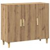 vidaXL Př&iacute;born&iacute;k dub artisan 90 x 34 x 80 cm kompozitn&iacute; dřevo