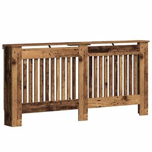 vidaXL Kryt radi&aacute;toru Star&eacute; dřevo 172 x 19 x 81,5 cm Kompozitn&iacute; dřevo