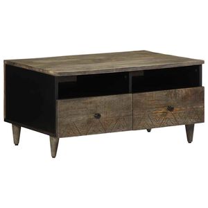 vidaXL Coffee Table světle &scaron;ed&aacute; 80x54x40 cm masivn&iacute; mangovn&iacute;kov&eacute; dřevo