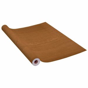 vidaXL Samolep&iacute;c&iacute; tapeta na n&aacute;bytek dub 500 x 90 cm PVC