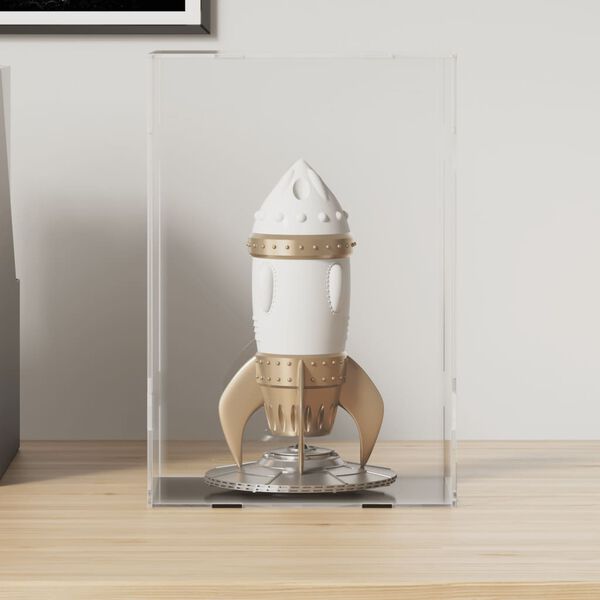 vidaXL Průhledn&aacute; reklamn&iacute; krabice 17 x 12 x 25 cm akrylov&aacute;