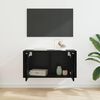 vidaXL N&aacute;stěnn&yacute; TV kabinet N&aacute;stěnn&yacute; Čern&yacute; dub 80 x 34.5 x 40 cm