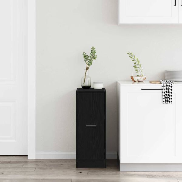 vidaXL L&eacute;k&aacute;rensk&aacute; skř&iacute;ňka Čern&yacute; dub 30 x 41 x 77.5 cm Kompozitn&iacute; dřevo