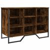 vidaXL Botn&iacute;k kouřov&yacute; dub 90 x 38 x 61,5 cm kompozitn&iacute; dřevo