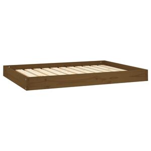 vidaXL Pel&iacute;&scaron;ek pro psy medově hněd&yacute; 101,5 x 74 x 9 cm masivn&iacute; borovice