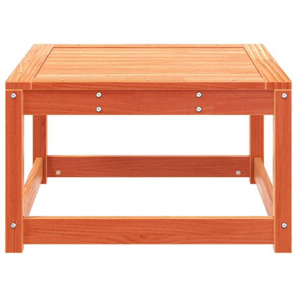 vidaXL Zahradn&iacute; podnožka voskově hněd&aacute; masivn&iacute; borov&eacute; dřevo