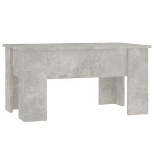 vidaXL Konferenčn&iacute; stolek betonově &scaron;ed&yacute; 79x49x41 cm kompozitn&iacute; dřevo