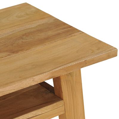 vidaXL Konzolový stolek 120 x 35 x 75 cm masivní teakové dřevo