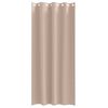 vidaXL Z&aacute;věsy na zatemněn&iacute; s kroužky 2 pcs Taupe 245 x 140 cm