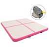 vidaXL Nafukovac&iacute; ž&iacute;něnka s pumpou 200 x 200 x 15 cm PVC růžov&aacute;