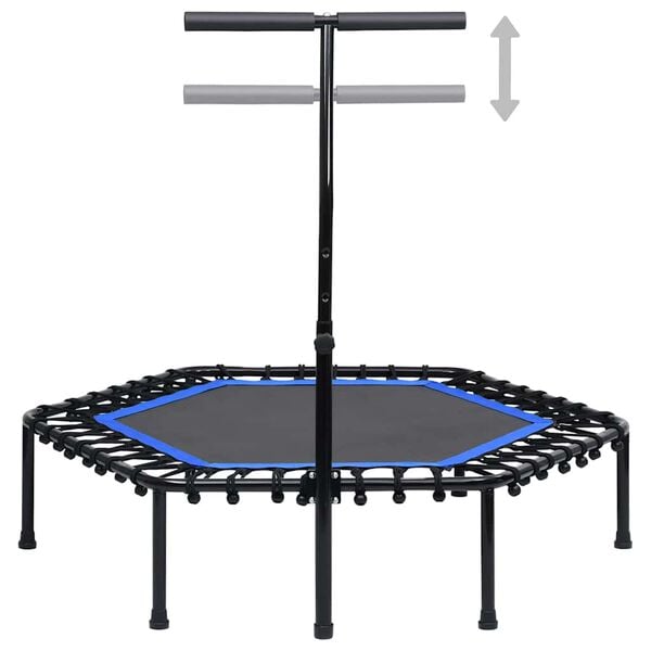 vidaXL Fitness trampol&iacute;na s rukojet&iacute; 122 cm