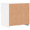 vidaXL Nočn&iacute; stolky 2 ks b&iacute;l&eacute; vysok&yacute; lesk 40x30x39 cm kompozitn&iacute; dřevo