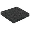 vidaXL Gumov&yacute; granulačn&iacute; zahradn&iacute; pad Čern&yacute; 9 x 9 x 1 cm Guma