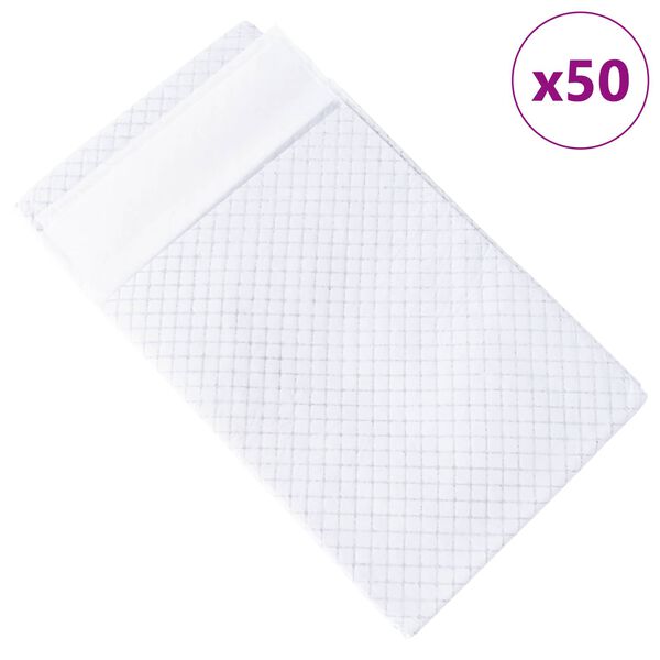 vidaXL Tréninková podložka pro mazlíčky 50 pcs 120 x 80 cm