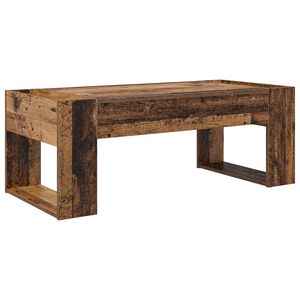 vidaXL Konferenčn&iacute; stolek Star&eacute; dřevo 110 x 50 x 41 cm