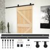 vidaXL Posuvn&eacute; dveře 90 x 210 cm Masivn&iacute; borovicov&eacute; dřevo