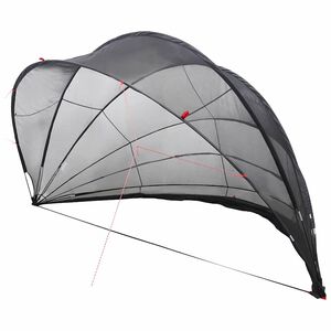 vidaXL Baz&eacute;nov&yacute; d&oacute;m 592 x 590 x 275 cm 185T polyester s PU vrstvou